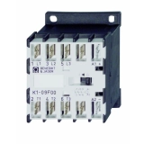 3 polowy / 4kW / 9A / 230V DC / 1R / podejścia konektorowe / z modułem tłumiącym K1-09F01=230VS
