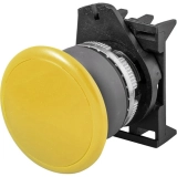 Przycisk dłoniowy żółty średnica 40mm, niestabilny PPFN3M4N