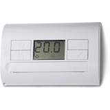 Termostat elektroniczny biały, wyświetlacz LCD dzień/noc, lato/zima 1P 5A 230V 1T.31.9.003.0000