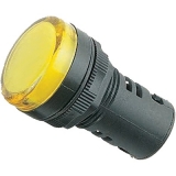 Lampka diodowa AC 220V żółta PLML3L220